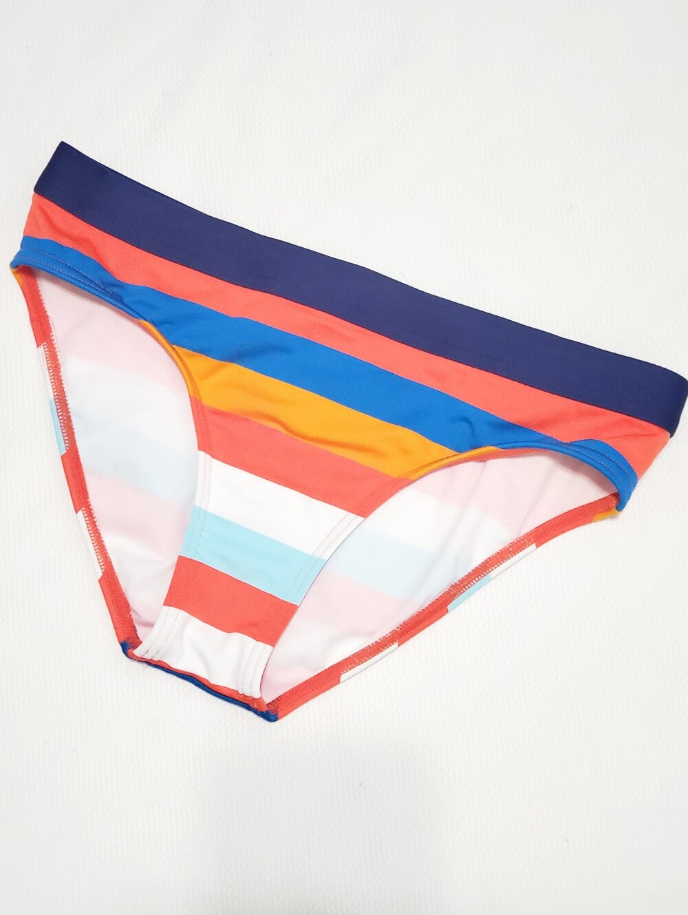 Jag Striped Bikini Bottoms Size Medium